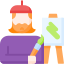 Art classes icon